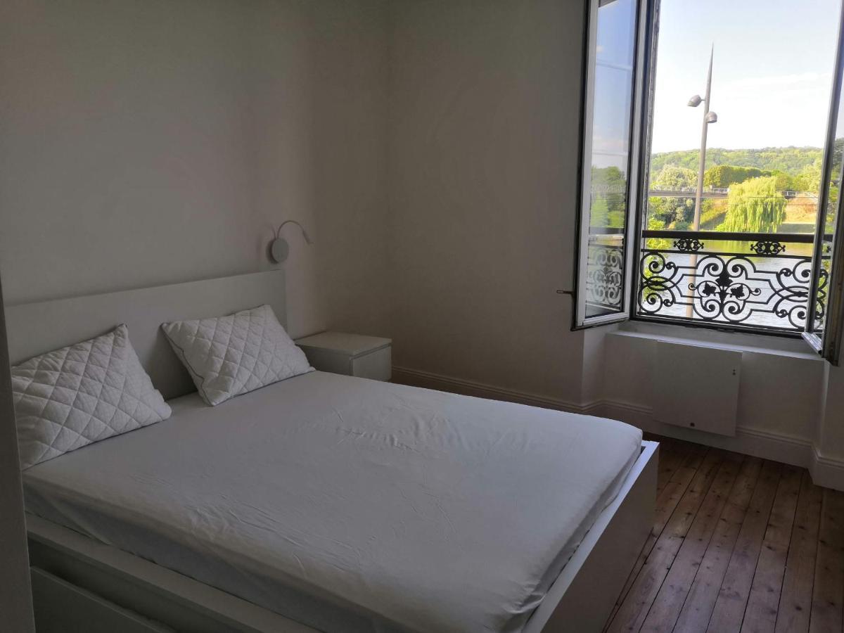 Апартаменты Grand 2P Terrasse Bord De Seine Мант-ла-Жоли Экстерьер фото
