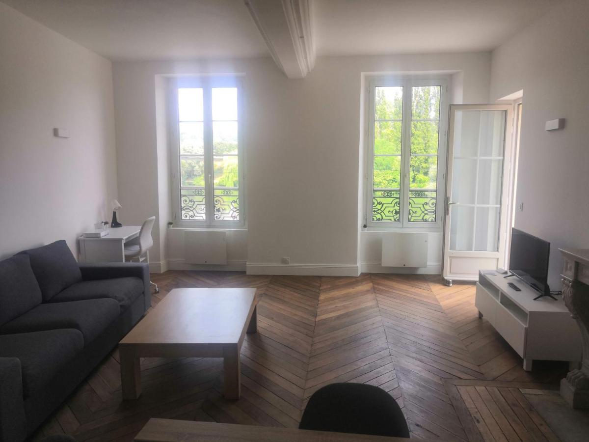 Апартаменты Grand 2P Terrasse Bord De Seine Мант-ла-Жоли Экстерьер фото