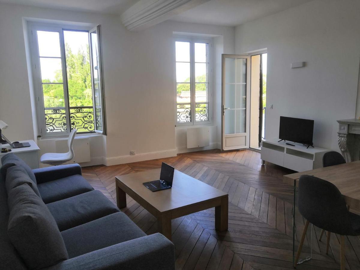 Апартаменты Grand 2P Terrasse Bord De Seine Мант-ла-Жоли Экстерьер фото