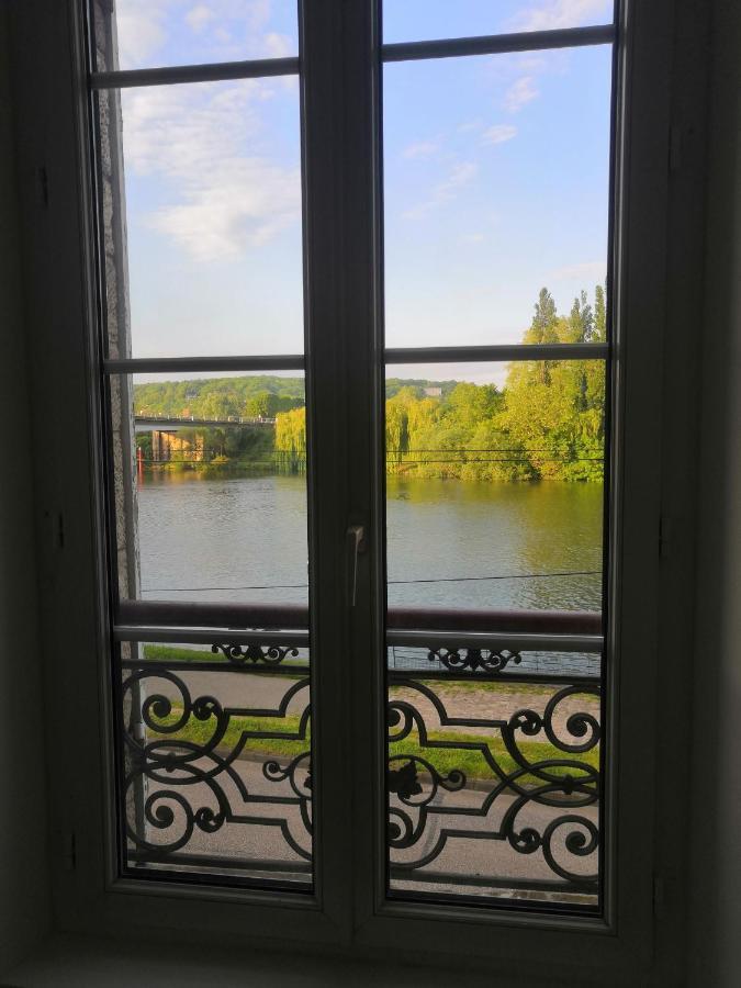 Апартаменты Grand 2P Terrasse Bord De Seine Мант-ла-Жоли Экстерьер фото